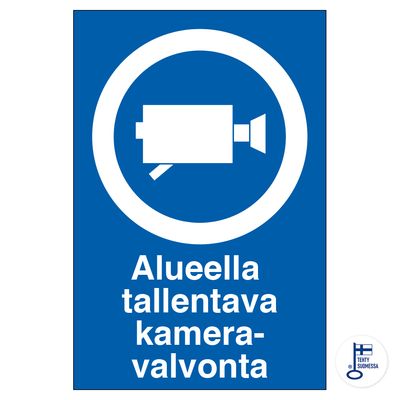Alueella tallentava kameravalvonta Alueella tallentava kameravalvonta