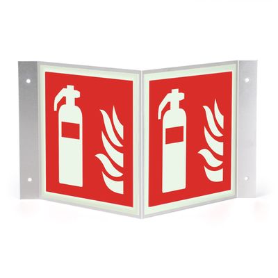 Sammutin jälkivalaiseva, 200x200mm jälkivalaiseva muovi, L-kulma Sammutin jälkivalaiseva, 200x200mm jälkivalaiseva muovi, L-kulma