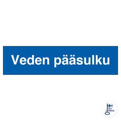 Veden pääsulku Veden pääsulku