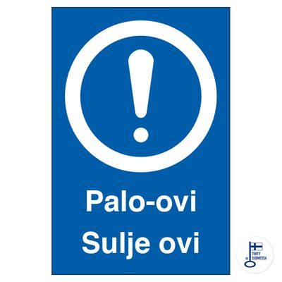 Palo-ovi, Sulje ovi