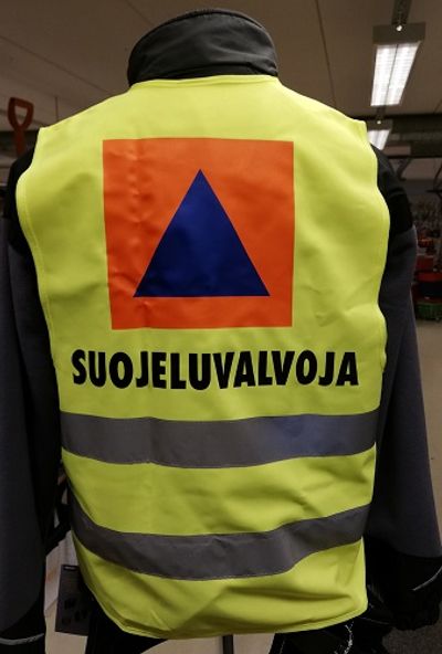 Huomioliivi suojelujohtajalle