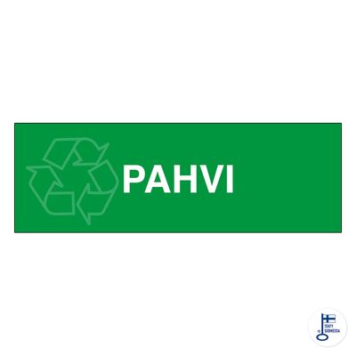 Jäteastiatarra Pahvi Jäteastiatarra Pahvi