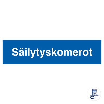 Säilytyskomerot Säilytyskomerot