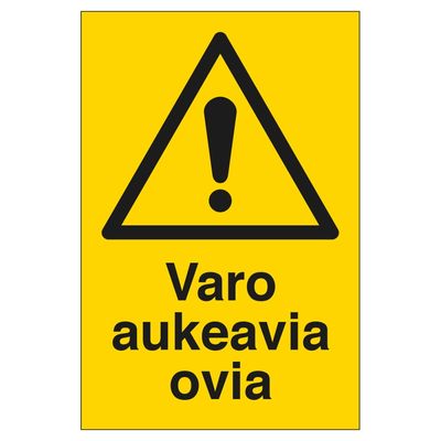Varo. Ovi sulkeutuu kauko-ohjauksella Varo. Ovi sulkeutuu kauko-ohjauksella