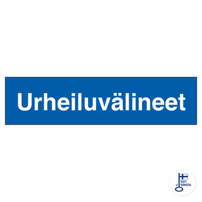 Urheiluvälineet Urheiluvälineet