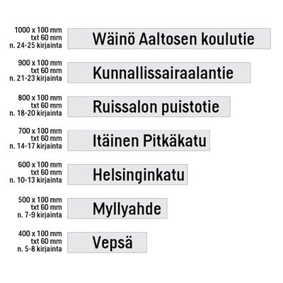 Osoiteviitta 2-puolinen