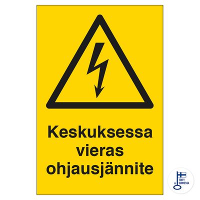 Keskuksessa vieras ohjausjännite Keskuksessa vieras ohjausjännite