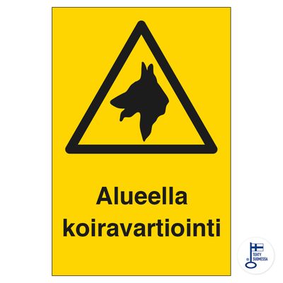 Alueella koiravartiointi Alueella koiravartiointi