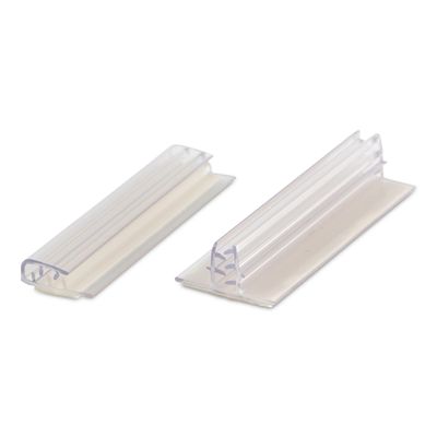 Kilpikiinnike opaste- ja turvakilville 75 x 28 mm seinästä ulospäin
