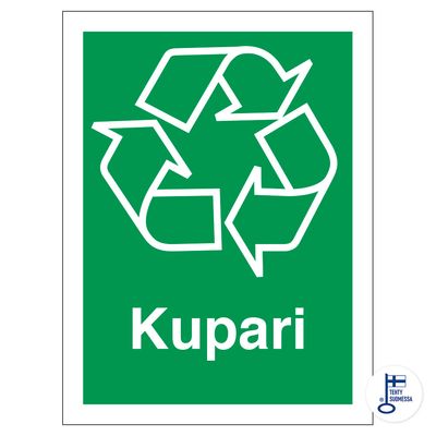 Kierrätysmerkki Kupari