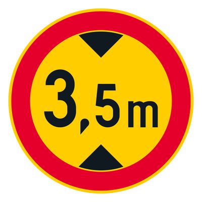 Ajoneuvon suurin sallittu korkeus