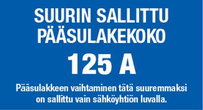 Sulaketarra-arkki 125A