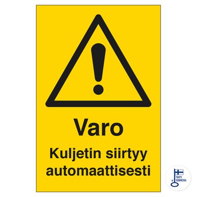 Varo kuljetin siirtyy automaattisesti Varo kuljetin siirtyy automaattisesti