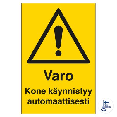 Varo kone käynnistyy automaattisesti Varo kone käynnistyy automaattisesti