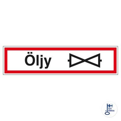 KP Öljy + sulkumerkki 400x100MU