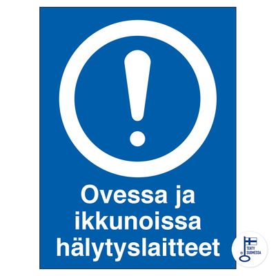 Ovessa ja ikkunoissa hälytyslaitteet Ovessa ja ikkunoissa hälytyslaitteet