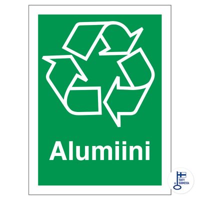 Kierrätysmerkki Alumiini Kierrätysmerkki Alumiini
