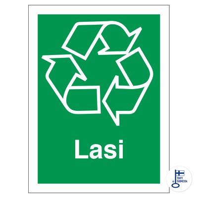 Kierrätysmerkki Lasi Kierrätysmerkki Lasi