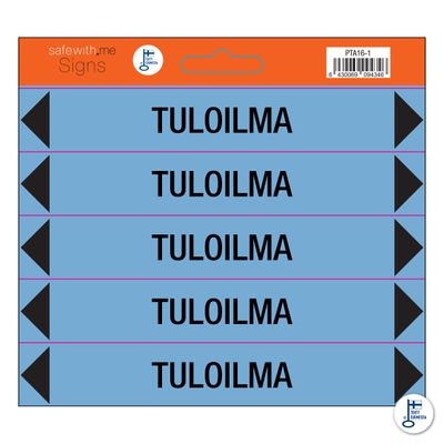 Putkistotarra-arkki Tuloilma Putkistotarra-arkki Tuloilma