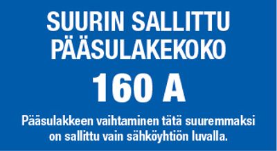 Sulaketarra-arkki 160A Sulaketarra-arkki 160A