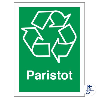 Kierrätysmerkki Paristot Kierrätysmerkki Paristot