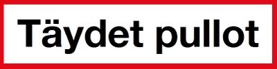 Täydet pullot Täydet pullot