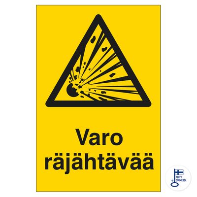 Varo räjähtävää