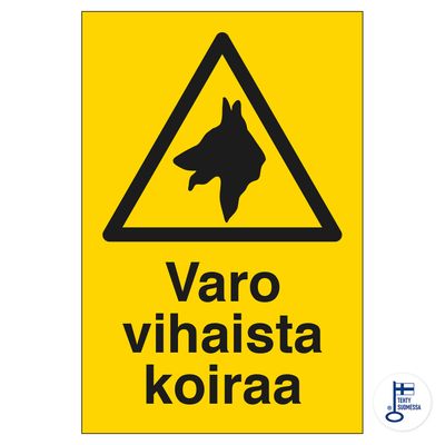Varo vihaista koiraa Varo vihaista koiraa