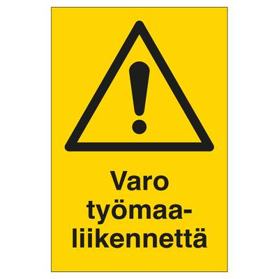 Varo työmaaliikennettä