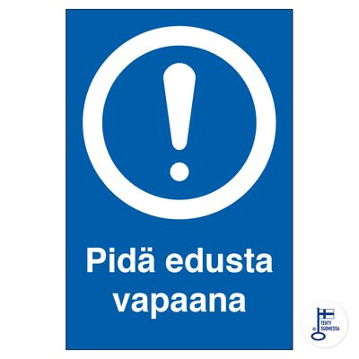 Pidä edusta vapaana