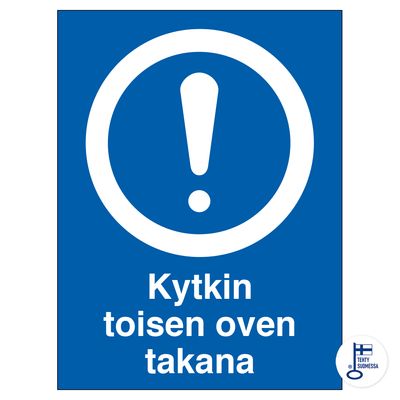 Kytkin toisen oven takana Kytkin toisen oven takana