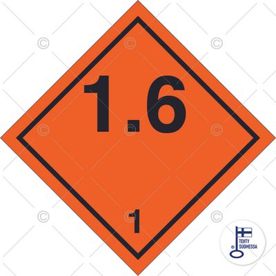 ADR 1.6 Räjähtävä