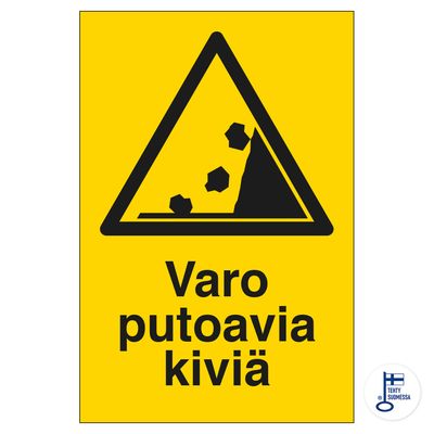 Varo putoavia kiviä. Varo putoavia kiviä.