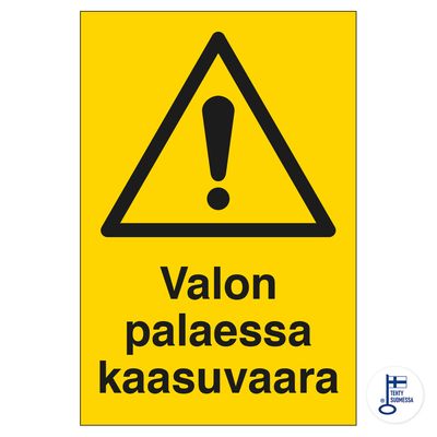Valon palaessa kaasuvaara Valon palaessa kaasuvaara