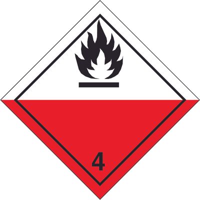 ADR 4 Helposti itsestään syttyvät aineet