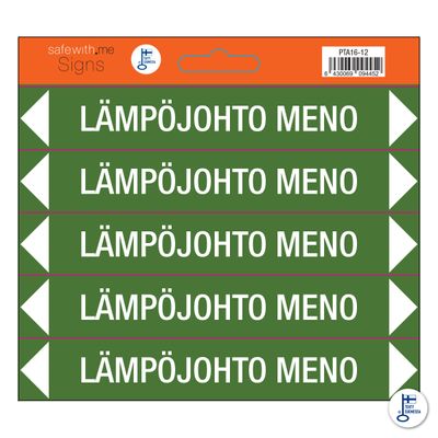 Putkistotarra-arkki Lämpöjohto meno