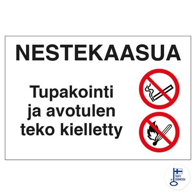 Nestekaasua Tupakointi ja... Nestekaasua Tupakointi ja...