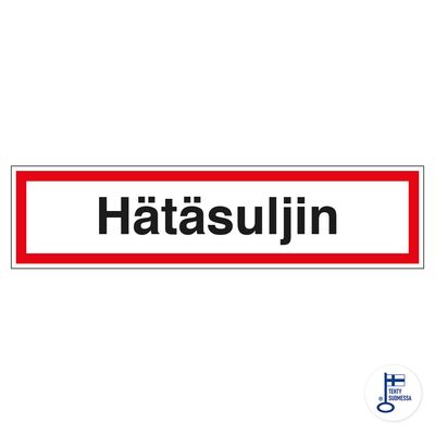 Hätäsuljin Hätäsuljin