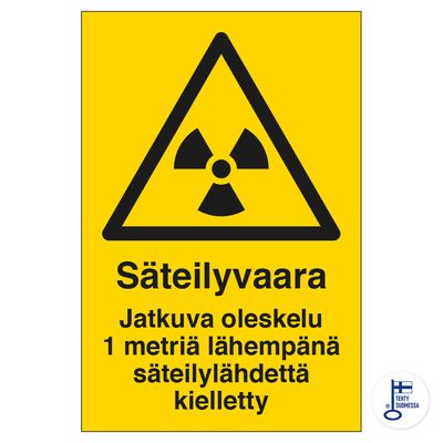 Säteilyvaara. Jatkuva oleskelu... Säteilyvaara. Jatkuva oleskelu...