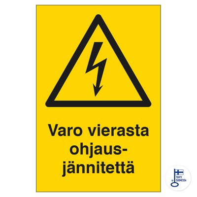 Varo vierasta ohjausjännitettä Varo vierasta ohjausjännitettä