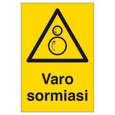 Varo sormiasi (rullien kuva)