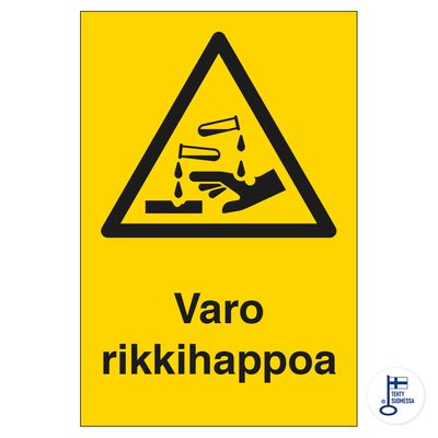 Varo rikkihappoa Varo rikkihappoa