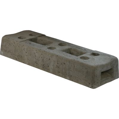 Teräsverkkoaidan betonijalusta