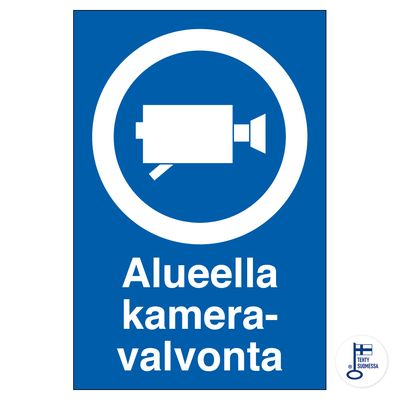 KP Alueella kameravalvonta 200x300MU