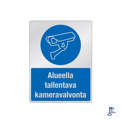 KP Alueella tallentava kameravalvonta 200x300MU