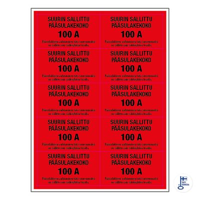 Sulaketarra-arkki 100A
