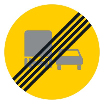 Ohituskielto kuorma-autolla päättyy