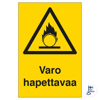 Varo hapettavaa Varo hapettavaa
