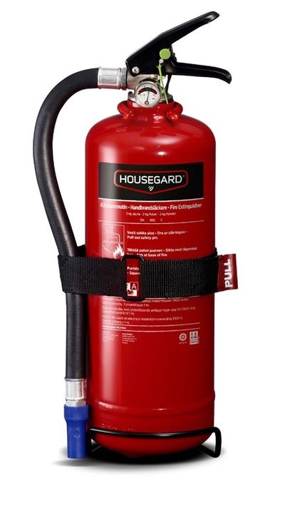 Housegard jauhesammutin 2 kg Housegard jauhesammutin 2 kg