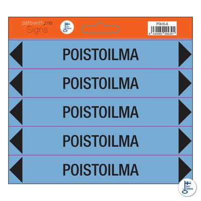 Putkistotarra-arkki Poistoilma